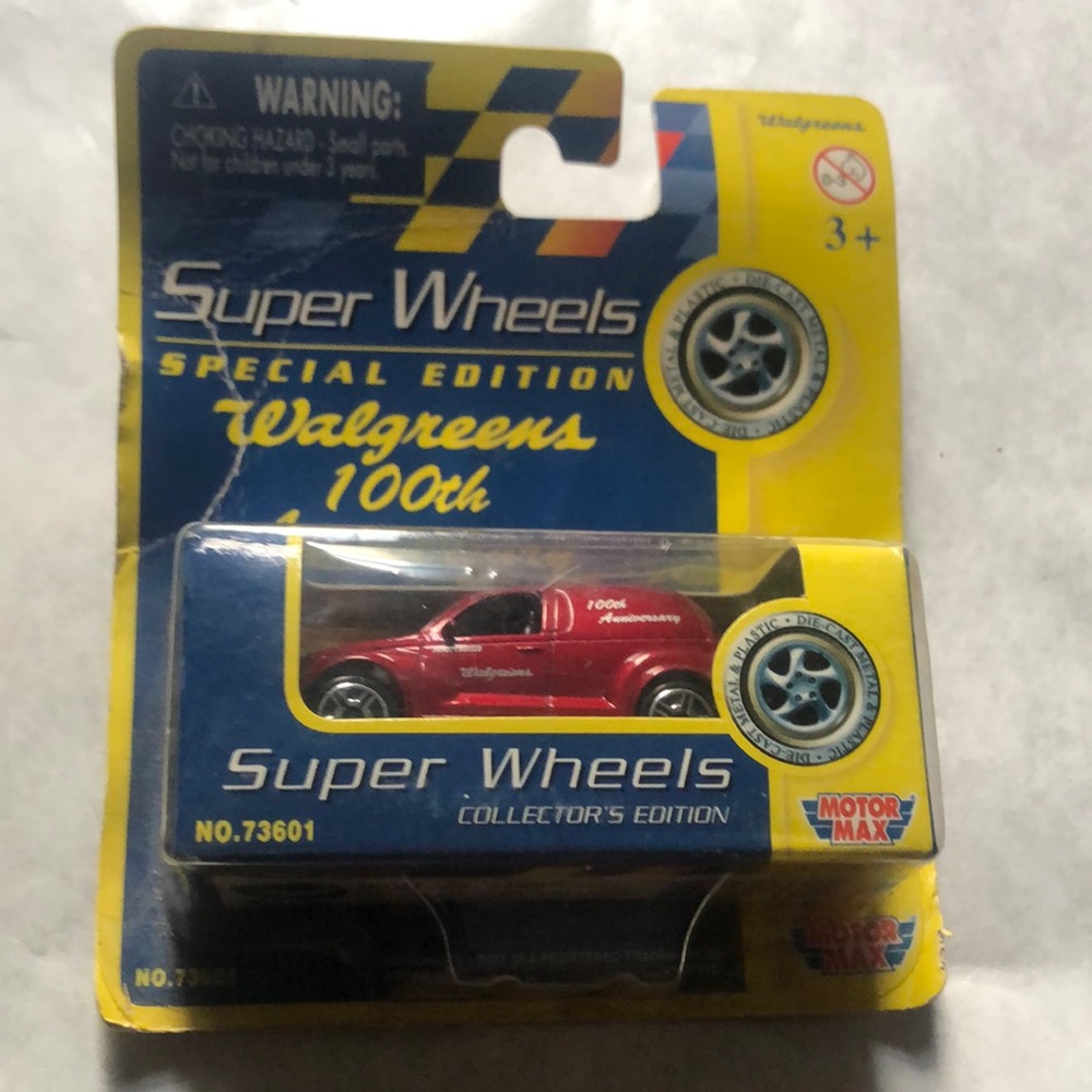 Super Wheels Special Edition Walgreens 100th Anniversary